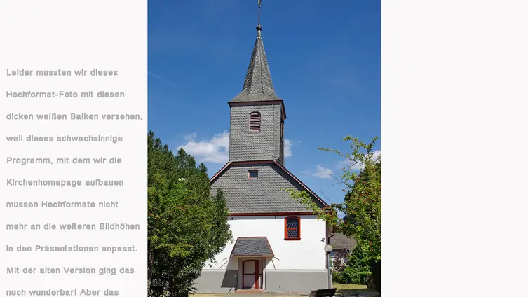 Historische Fachwerkkirche Worfelden von 1696