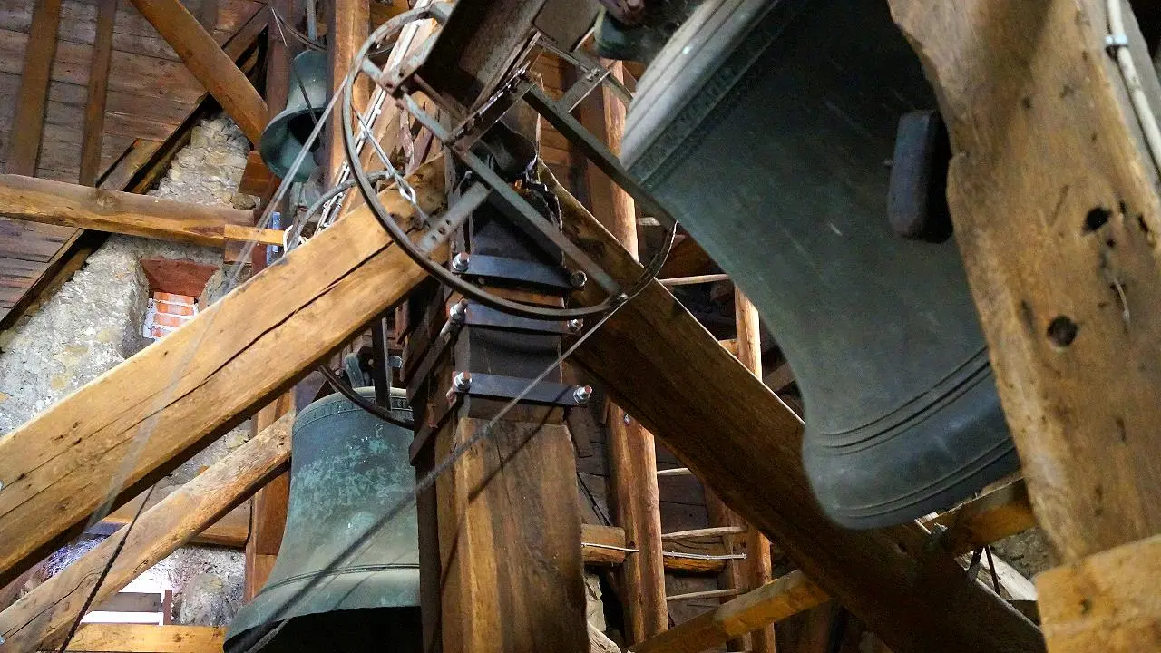 Die Glocken im Turm der Alten Martinskirche