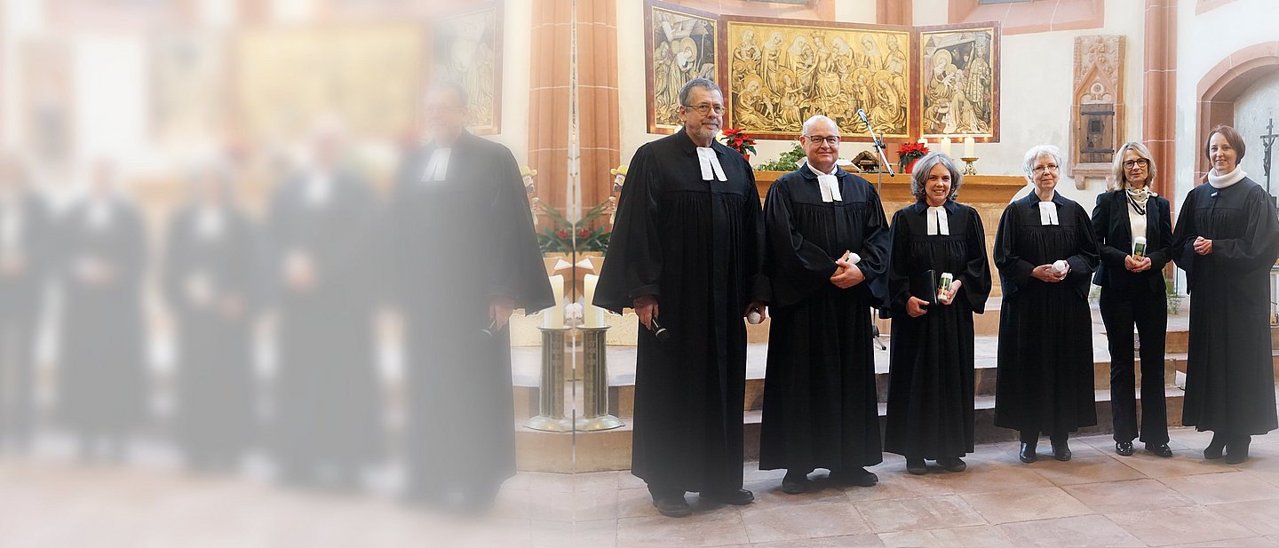 Das Verkündigungsteam mit Dekanin Birgit Hamrich