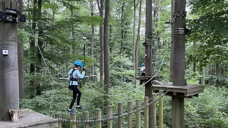 Ferienspiele im Schiffenberger Kletterwald