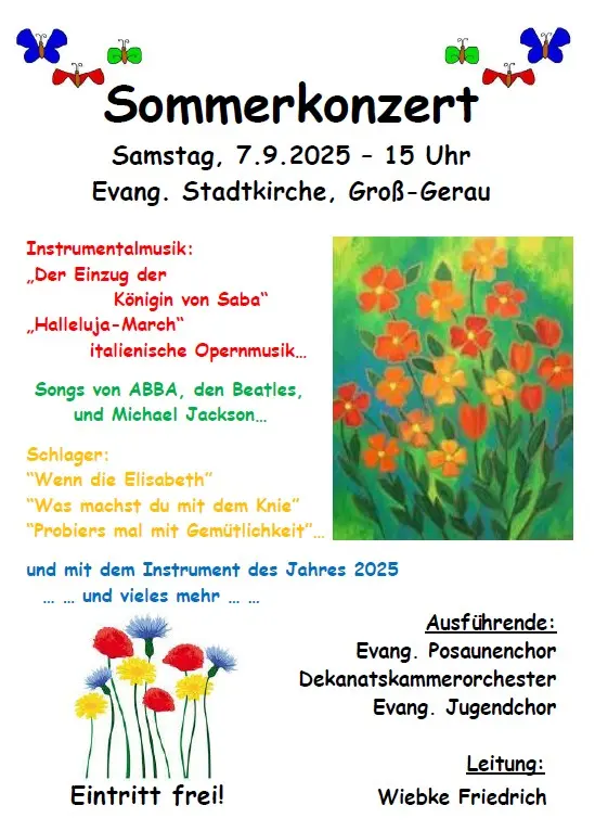 Sommerkonzert 2025