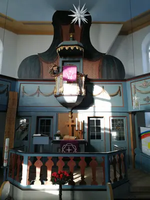 Innenansicht Kirche Hirschhausen