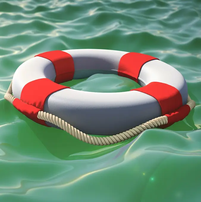 Notfall - Rettungsring