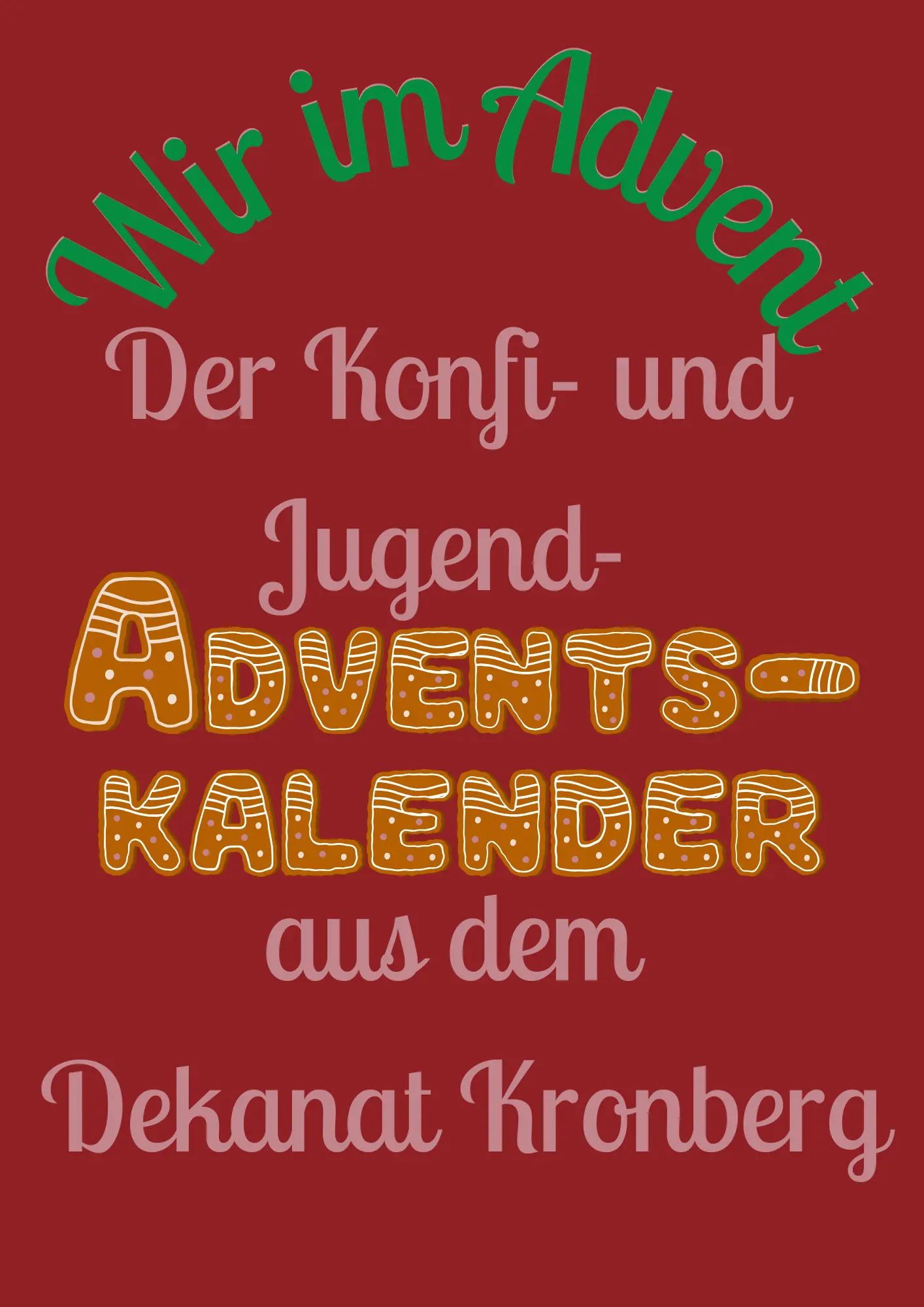 Konfi Adventskalender 2025 Titelmotiv des Konfi Adventskalenders 2025