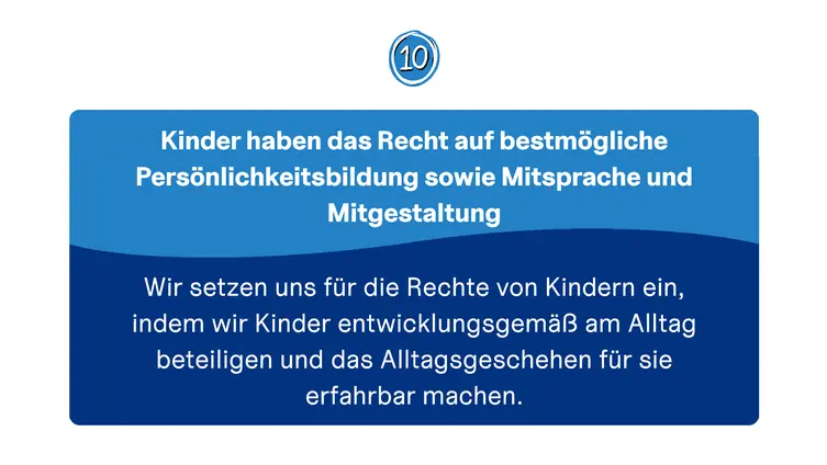 Kinder haben ein Recht auf Mitbestimmung