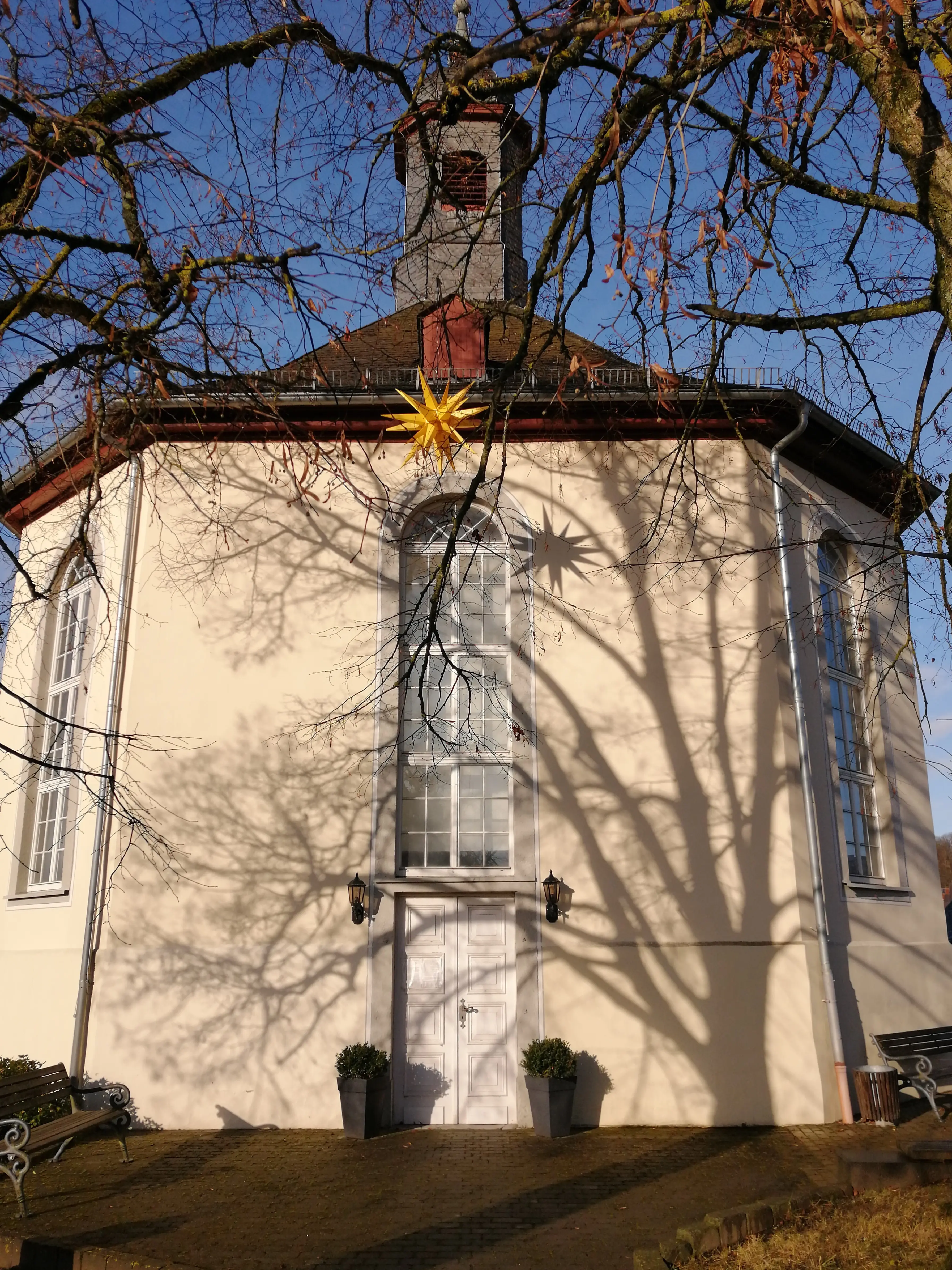 Frontansicht Kirche Hirschhausen