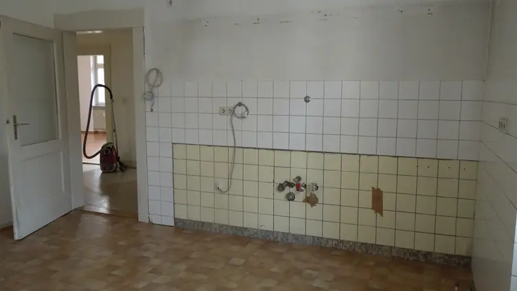 Küche vor der Renovierung