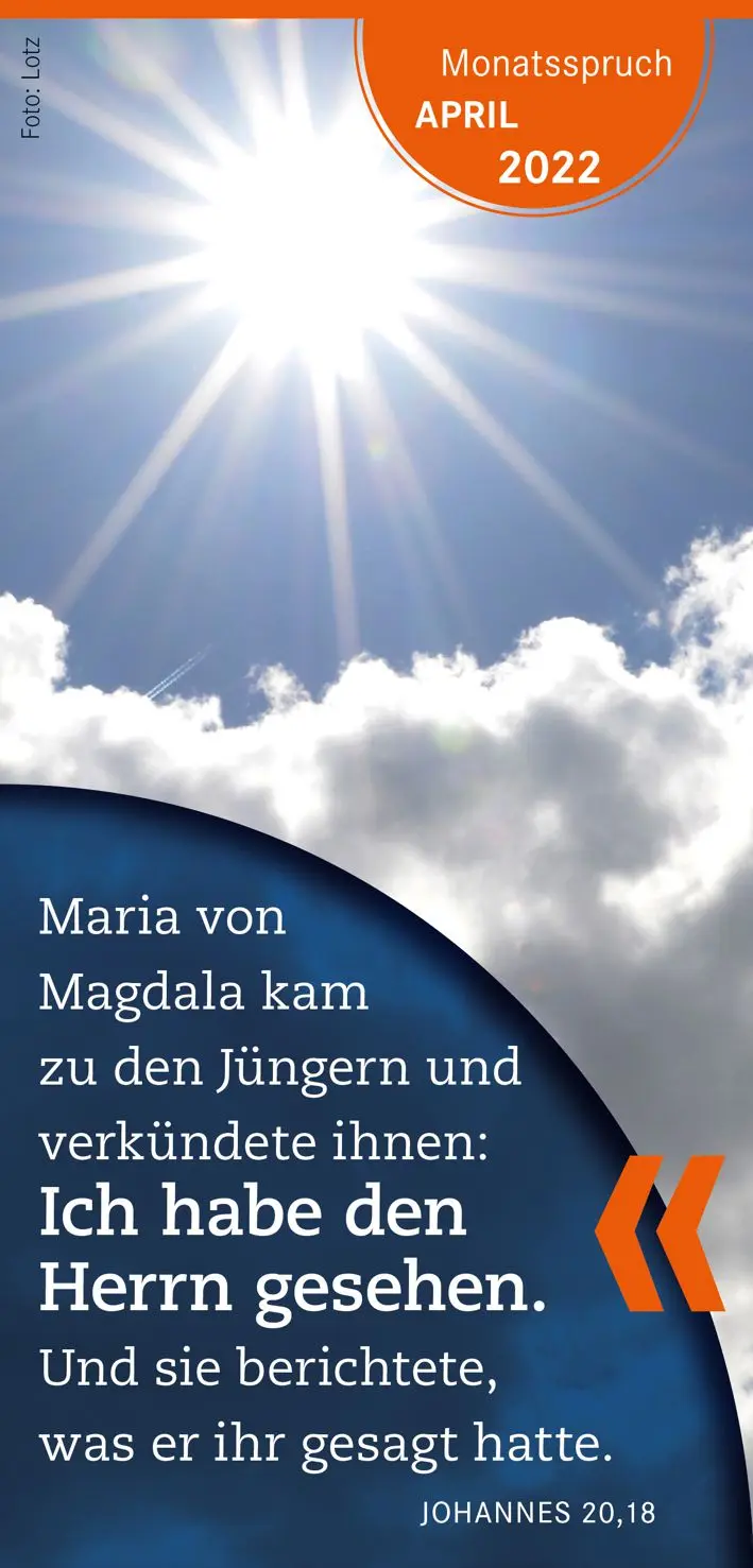 Monatsspruch April 2022
