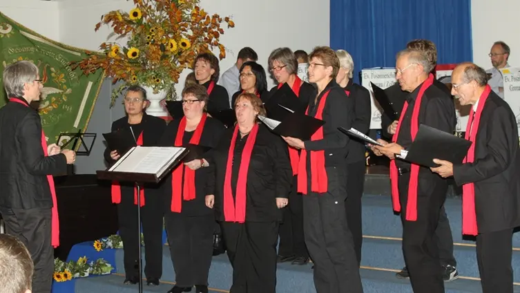 Nov. 2013: Auftritt beim Liederabend des MGV Eintracht Gronau