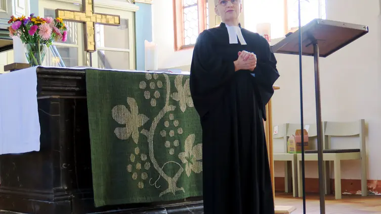 Gottesdienst mit Einführung des neuen Kirchenvorstandes am 12.09.2021 - Dekanin Birgit Schlegel