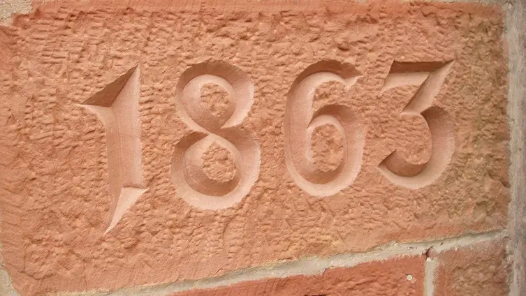 Jahreszahl der Erbauung