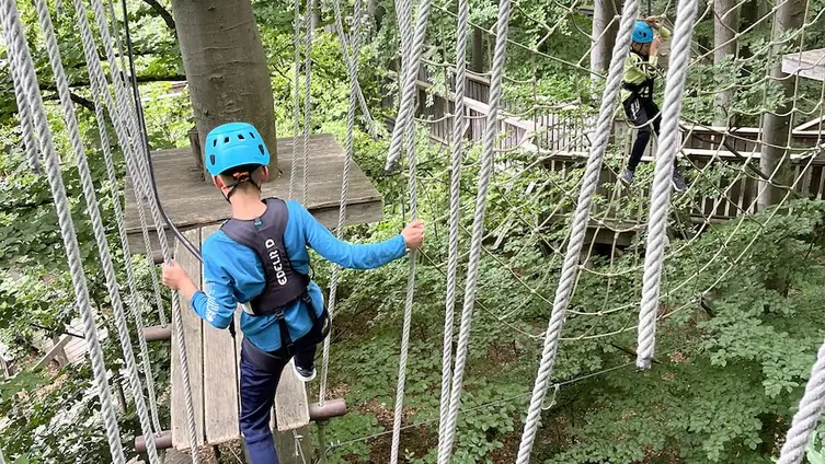 Ferienspiele im Schiffenberger Kletterwald