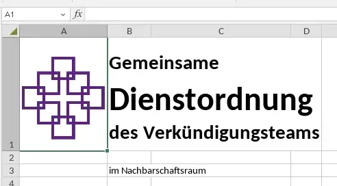 Vorlage Dienstordnung