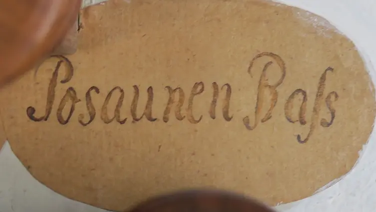 Pedal - Posaunenbass 16' - Bass zusammen mit Subbass als Bassfundament