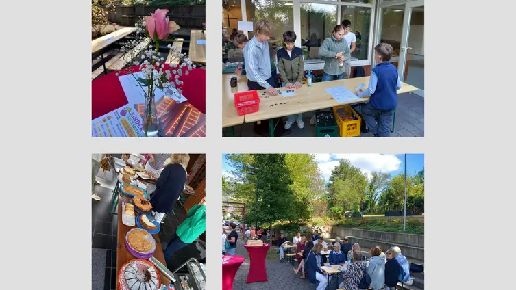 Impressionen vom Gemeindefest (Collage)
