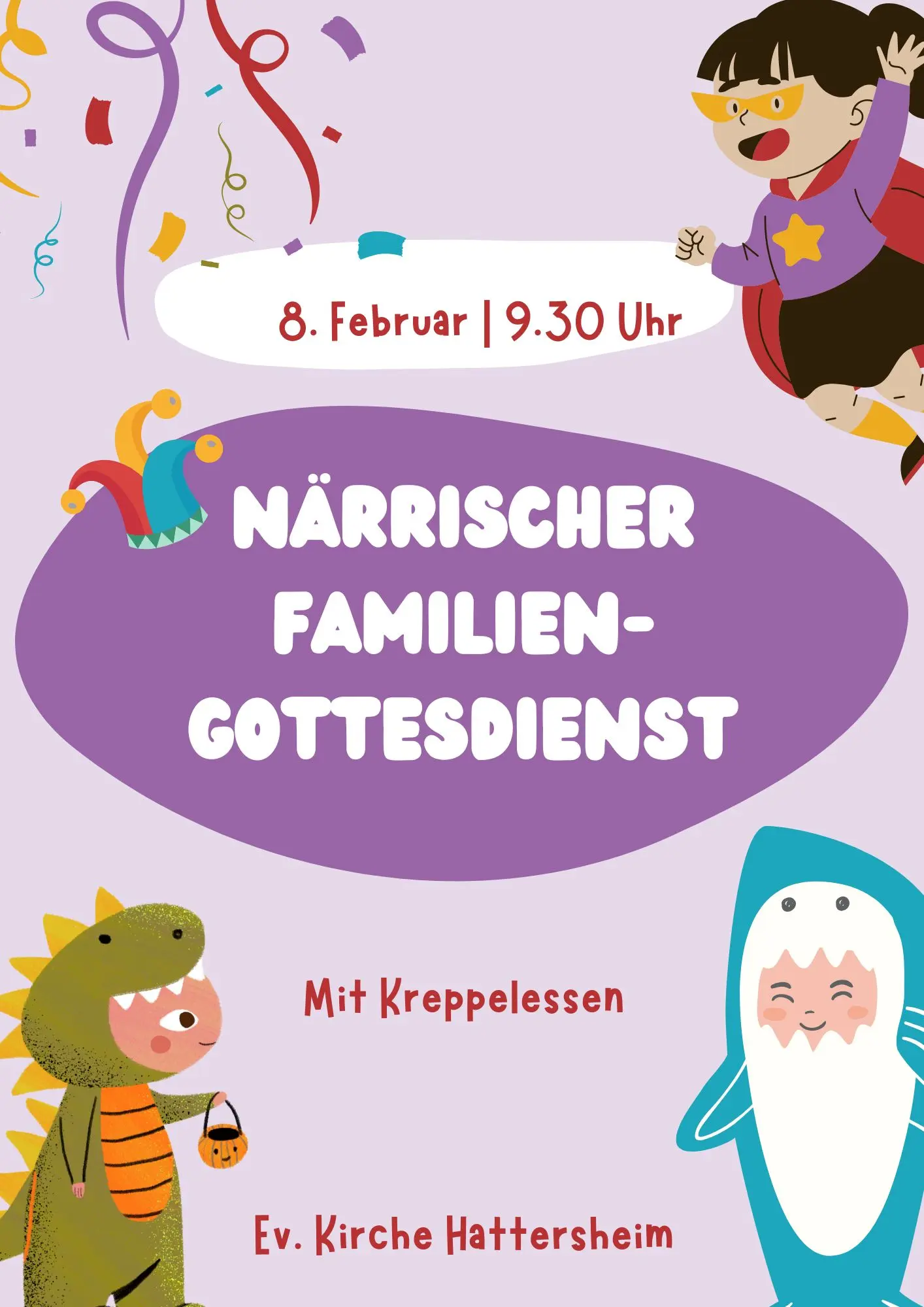 Närrischer Familiengottesdienst Hattersheim 26