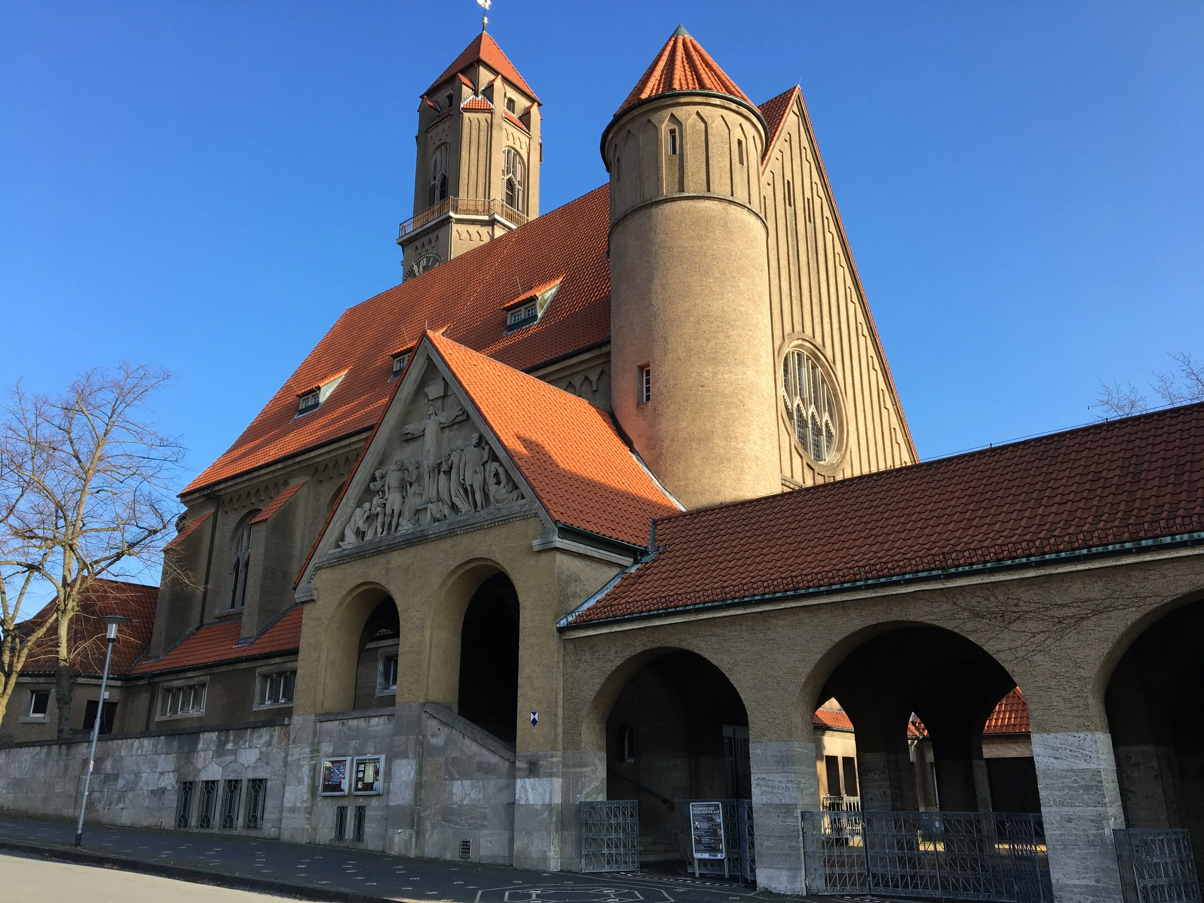Die Pauluskirche in Darmstadt