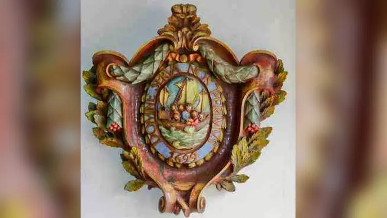 Wappen der Franz.-Ref. Gemeinde Offenbach aus dem Jahr 1699