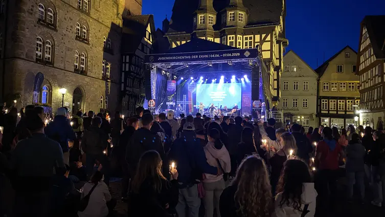 Abendandacht Freitagabend Marktplatz