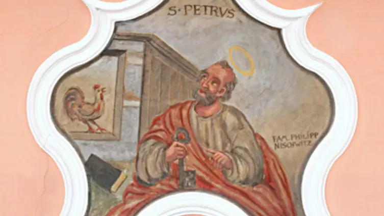 Gemälde von Apostel Petrus