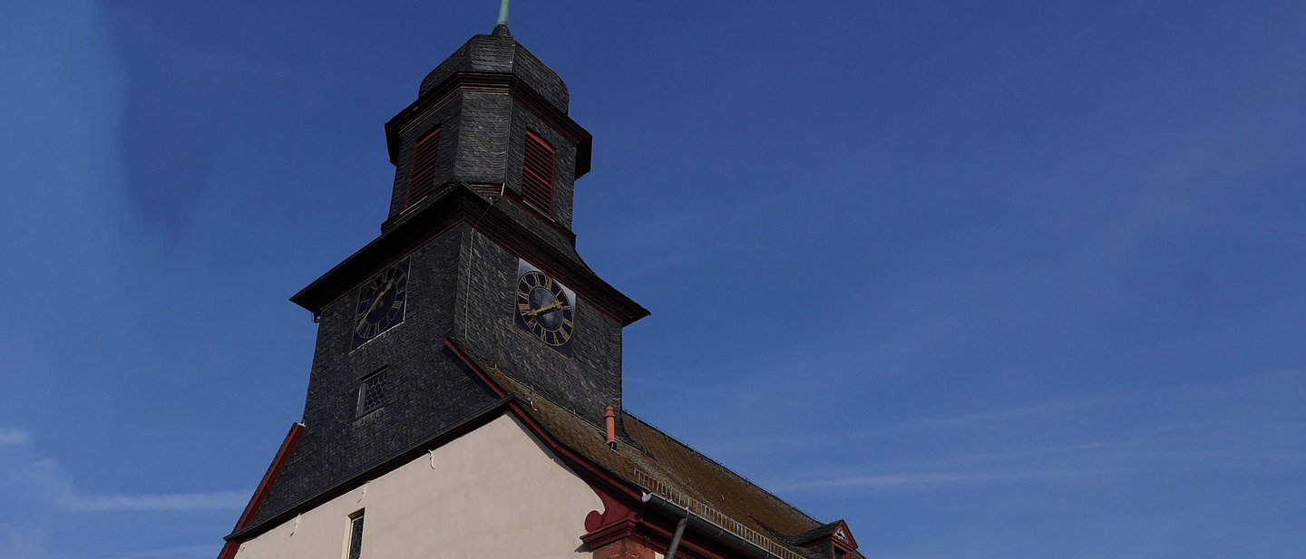 Bild der evangelischen Kirche Harreshausen
