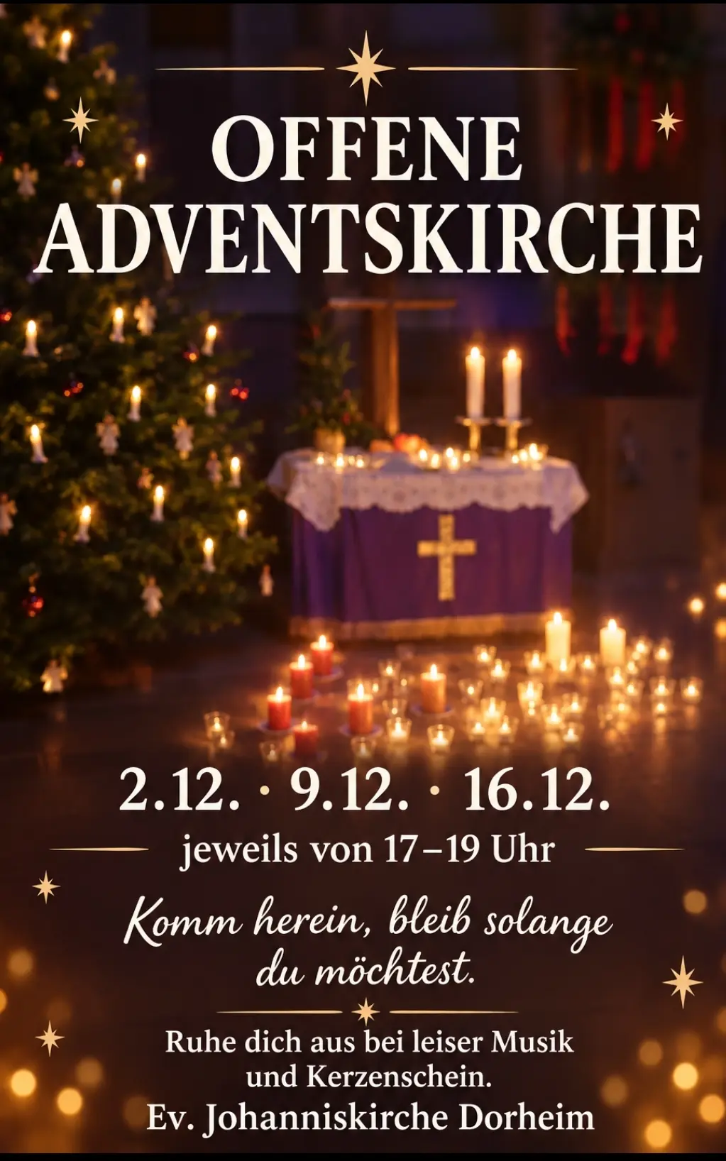 Offenen Adventkirche 2026 Dorheim