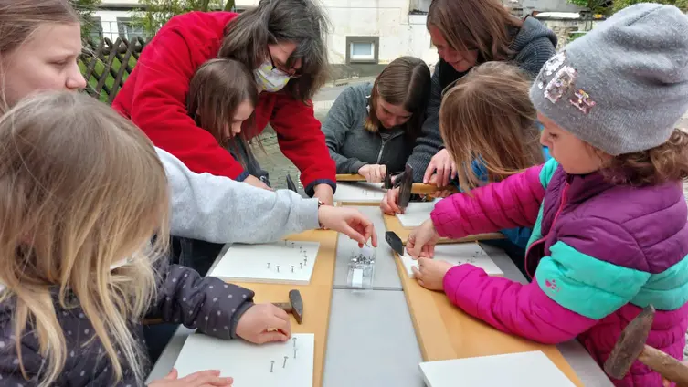 Fotos von den Aktivitäten des Kindergottesdienstes!