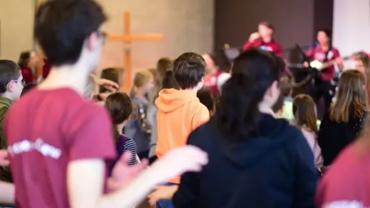 Singen bei den Kinderbibeltagen