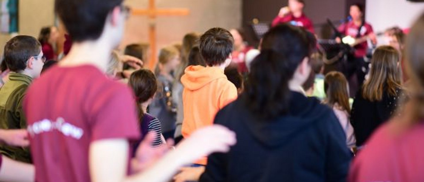 Singen bei den Kinderbibeltagen