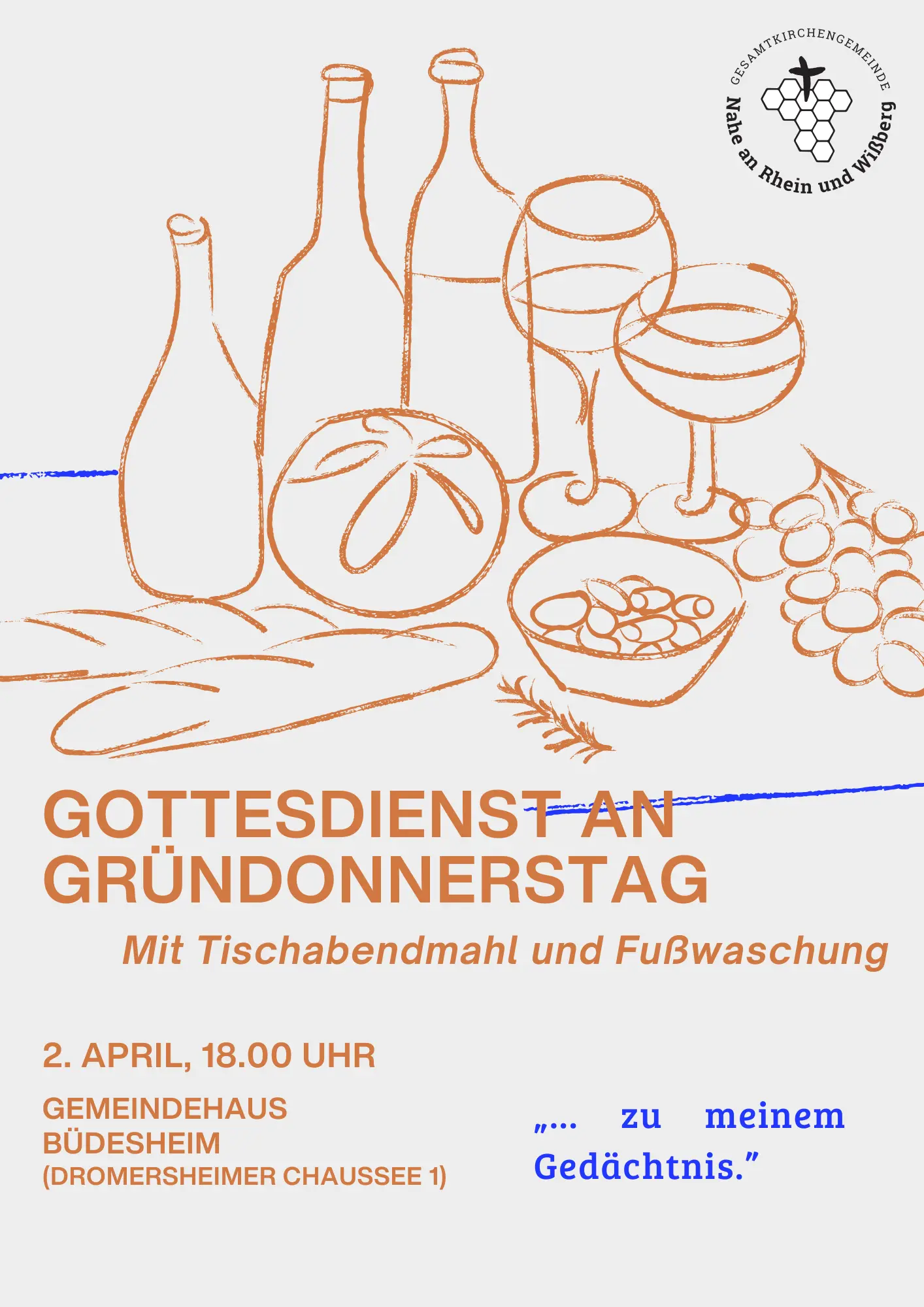 Gottesdienst an Gründonnerstag