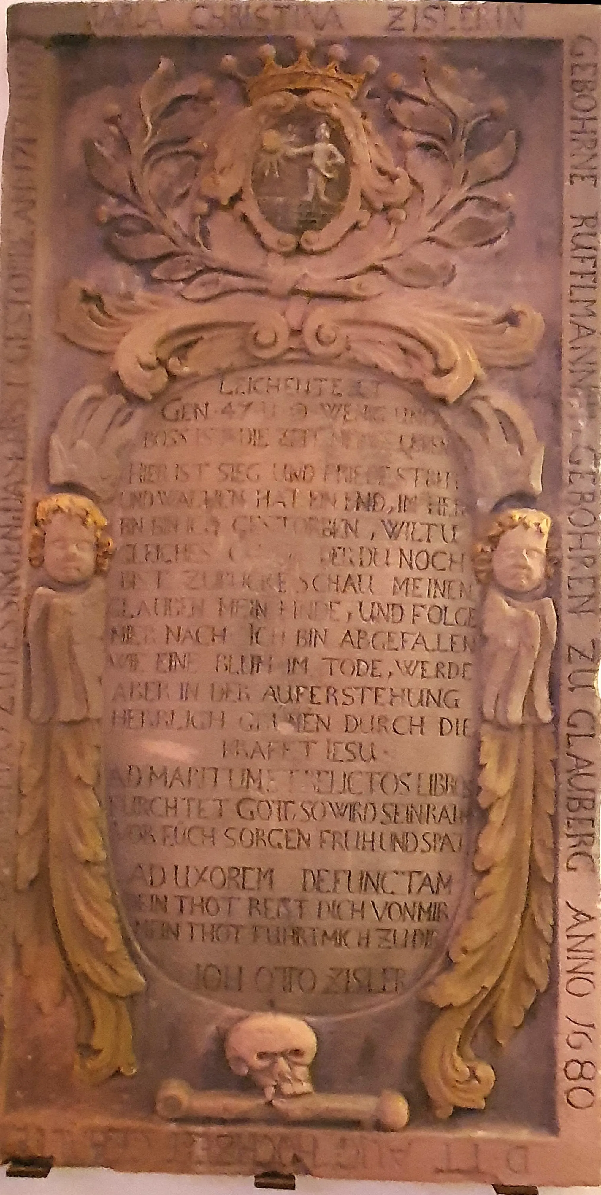 Epitaph Maria Zisler