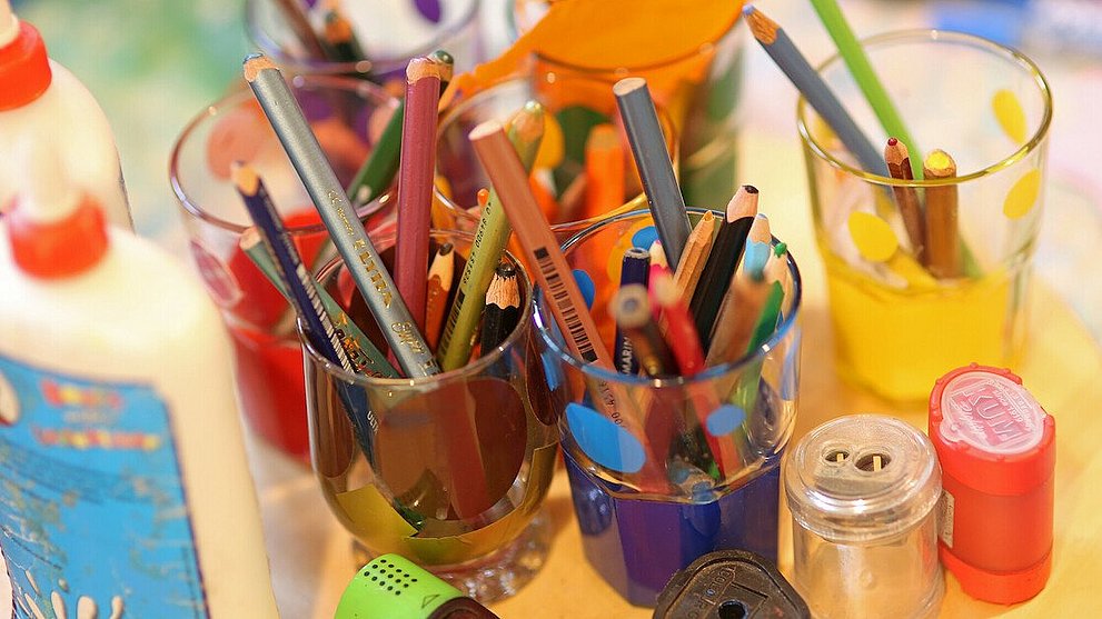 Innenraum des Kindergartens