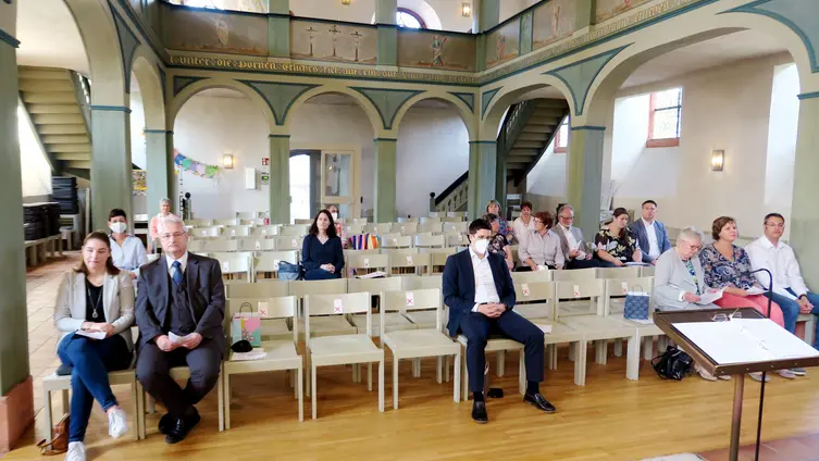 Gottesdienst mit Verabschiedung des bisherigen Kirchenvorstandes am 5. September 2021