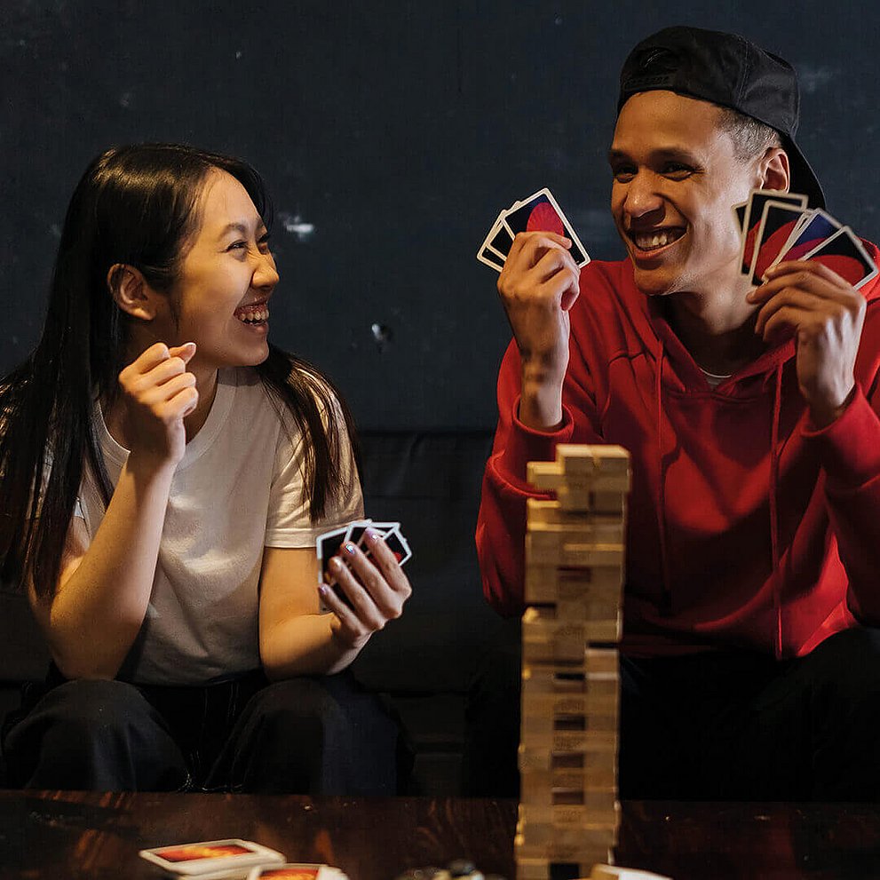 Spieleabende Spielen, Spaß haben, Brettspiele, Gesellschaftsspiele