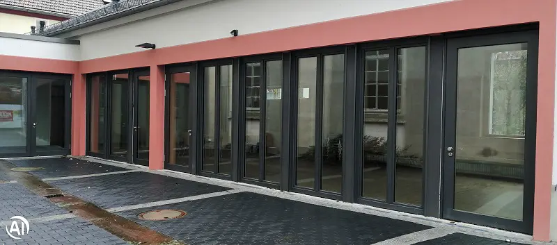 Außenansicht des Gemeindehauses in der Taunusstraße.