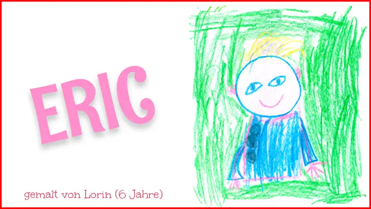 Gemaltes Bild von Eric