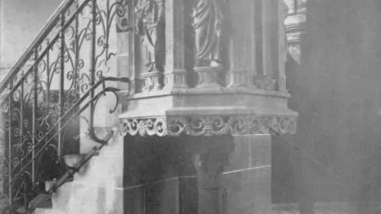  Detaildarstellung der Kanzel von Nordwest