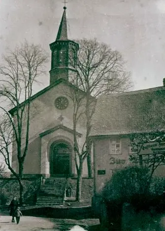 Gronauer Kirche um 1910
