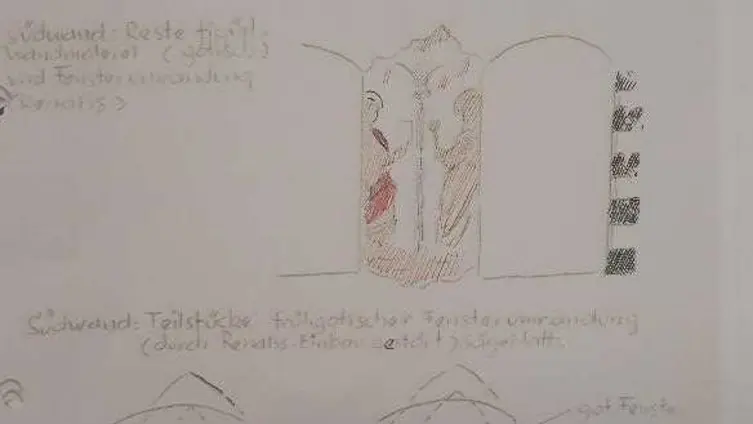 Die Texte und Fotos beruhen auf der "Besonderen Lernleistung - Geschichtsrezeption im digitalen Zeitalter: histocaching" als neue Form der Vergangenheitsbegegnung am Beispiel der Braubacher Barbarakirche." von Tobias Metz.