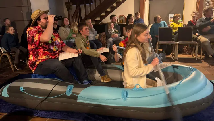 Das Foto zeigt die Veranstaltung Weltgebetstag der Kinder und Jugend am 07.03.2025 in der Barbarakirche.