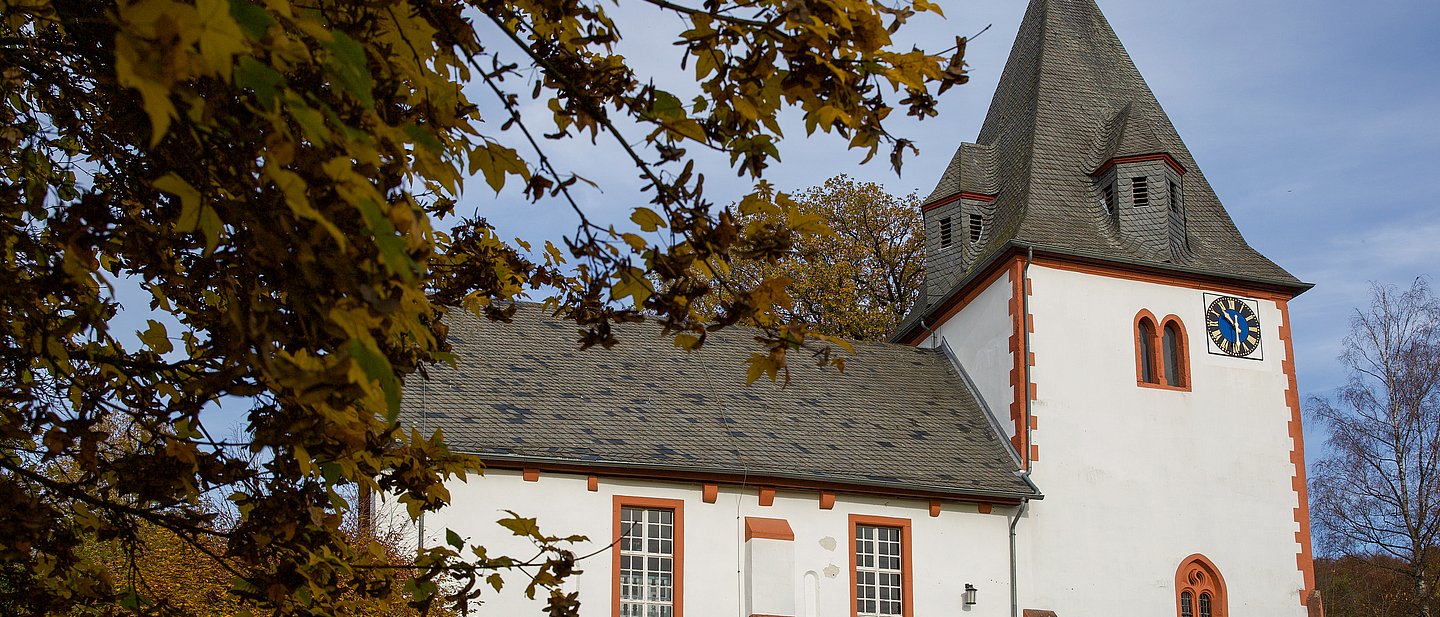 Ansicht der Kirche von Gonterskirchen