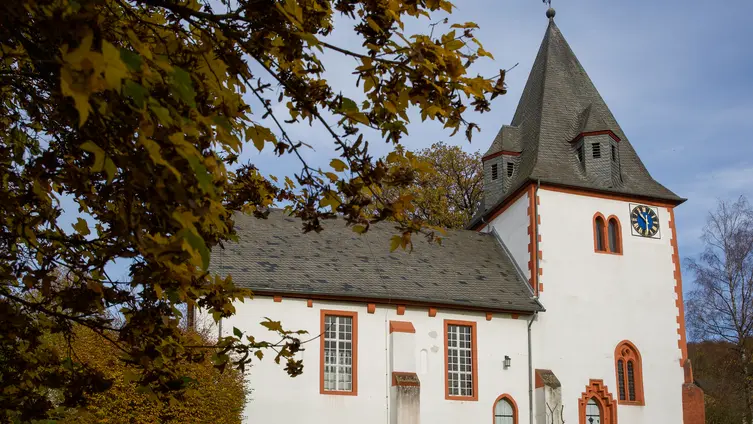 Ansicht der Kirche von Gonterskirchen