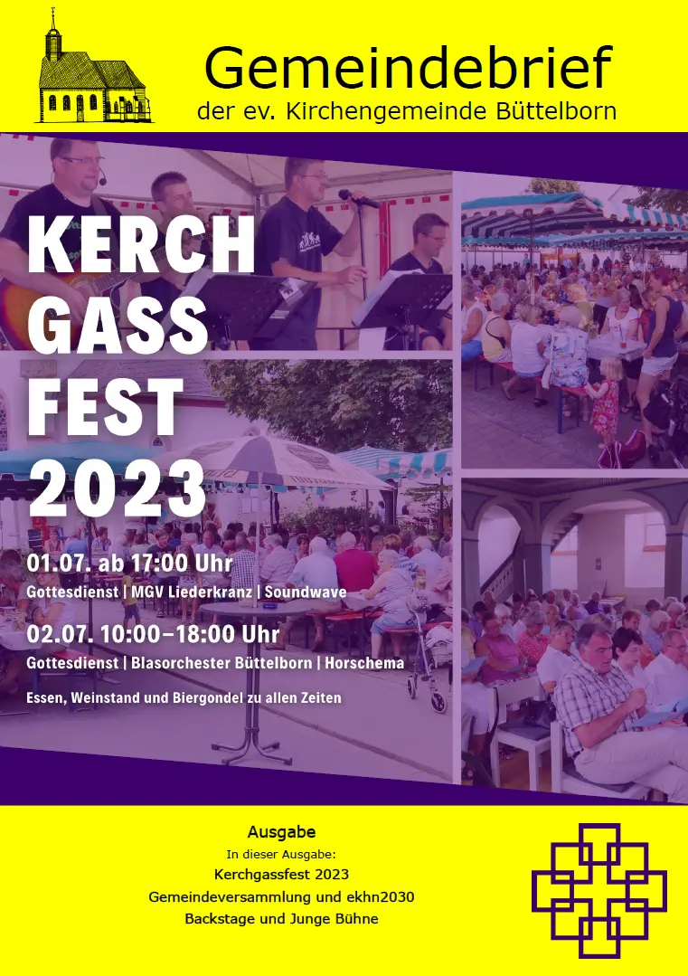 Titelseite Gemeindebrief Frühjahr 2023