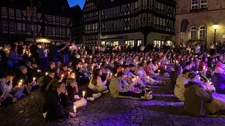 Abendandacht Freitagabend Marktplatz