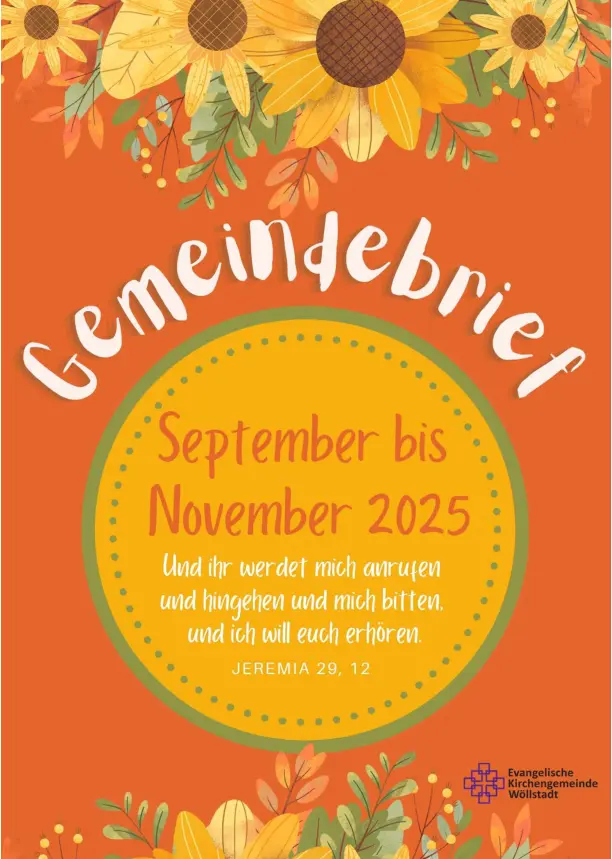 Gemeinde Brief September - November 2025
