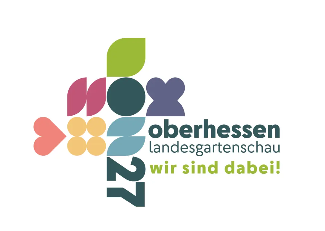Offizielles Logo der Landesgartenschau Oberhessen 2027