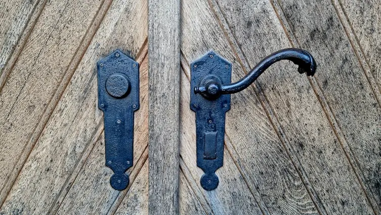 Kirchentür St. Briccius Magdeburg-Cracau