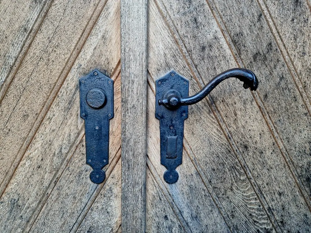 Kirchentür St. Briccius Magdeburg-Cracau Kirchentür St. Briccius Magdeburg-Cracau