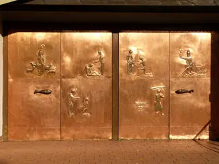 Die Eingangstür