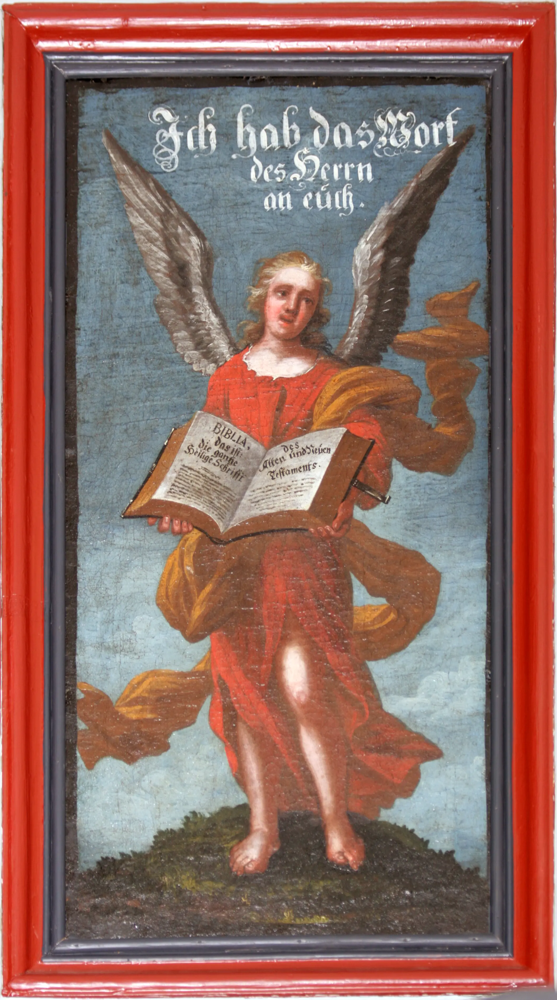 Engel an der Kanzeltür